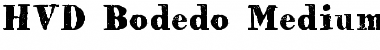 HVD Bodedo Medium Font