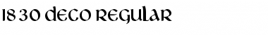 Download I830-Deco Font Download I830-Deco Font