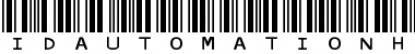 IDAutomationHC39M Regular Font