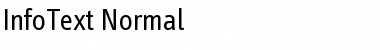InfoText Normal Font