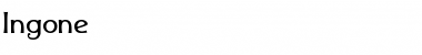 Ingone Regular Font Ingone Regular Font