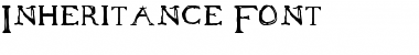 Inheritance Font Regular Font