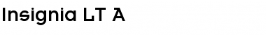 Download Insignia LT A Font Download Insignia LT A Font