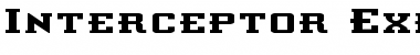 Interceptor Expanded Font