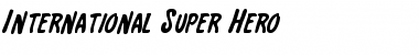 Download International Super Hero Font