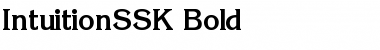 IntuitionSSK Bold Font