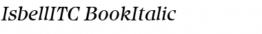 IsbellITC Font