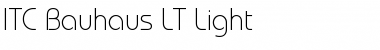 Download Bauhaus LT Light Font