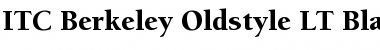 Berkeley LT Black Regular Font