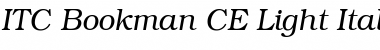 Bookman CE Font