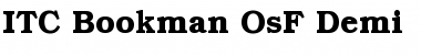 Bookman OsF Demi Font