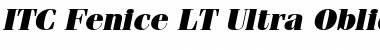 ITCFenice LT Ultra Italic