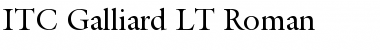 Download Galliard LT Font