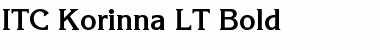 Korinna LT Font