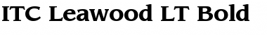 Download Leawood LT Medium Font