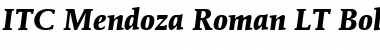 ITCMendozaRoman LT Book Font