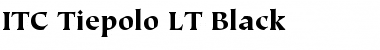 Download Tiepolo LT Black Font