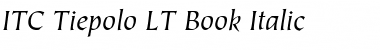 Tiepolo LT Book Font