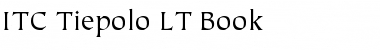 Download Tiepolo LT Book Font