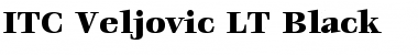 Download Veljovic LT Black Font