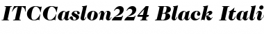 Download ITCCaslon224-Black Font Download ITCCaslon224-Black Font
