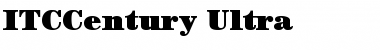 ITCCentury-Ultra Ultra Font