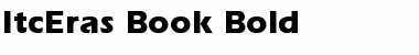 ItcEras-Book-Bold Regular Font