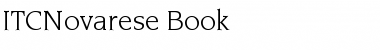 ITCNovarese-Book Book Font