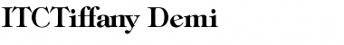 ITCTiffany-Demi Font