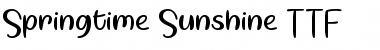 Springtime Sunshine Regular Font