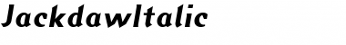 Download JackdawItalic Font Download JackdawItalic Font
