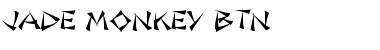 Jade Monkey BTN Regular Font