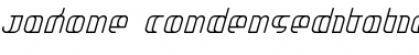 Jakone CondensedItalic Font