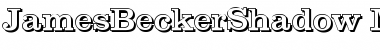 JamesBeckerShadow-Medium Regular Font