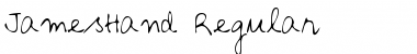 Download JamesHand Font Download JamesHand Font