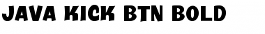 Java Kick BTN Bold Font