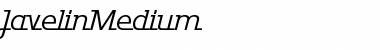 Download JavelinMedium Font Download JavelinMedium Font