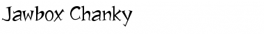 Download Jawbox Chanky Font Download Jawbox Chanky Font