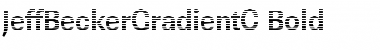 JeffBeckerGradientC Bold Font