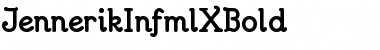 Download JennerikInfmlXBold Font Download JennerikInfmlXBold Font