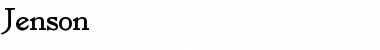 Download Jenson Font