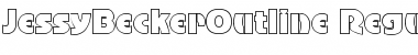 Download JessyBeckerOutline Font Download JessyBeckerOutline Font