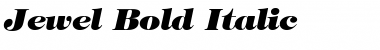 Jewel Bold Italic