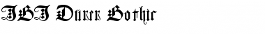 JGJ Durer Gothic Font