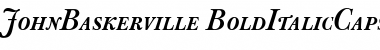 JohnBaskerville Bold Italic Font