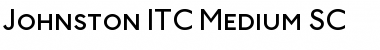 Johnston ITC Font