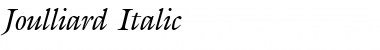 Joulliard Italic Font