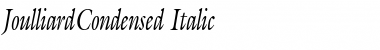 JoulliardCondensed Italic Font