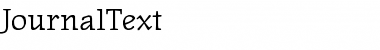 JournalText&nbsp;Roman