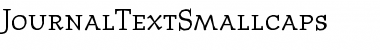 Download JournalTextSmallcaps Font